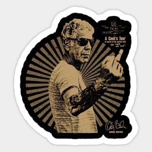 Vintage Anthony Bourdain Sticker